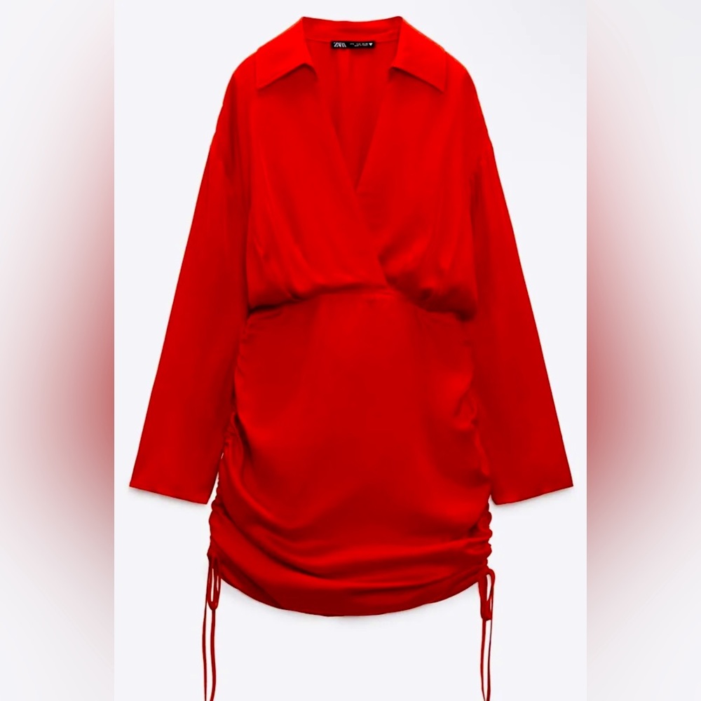 Zara, M, Red Dress.